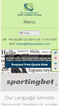 Mobile Screenshot of kltranslations.com